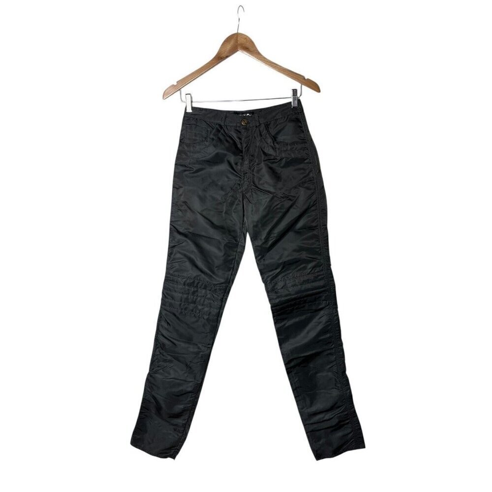 Vintage NWT Men’s Pann D’or Nylon Grey Pants 28 1433